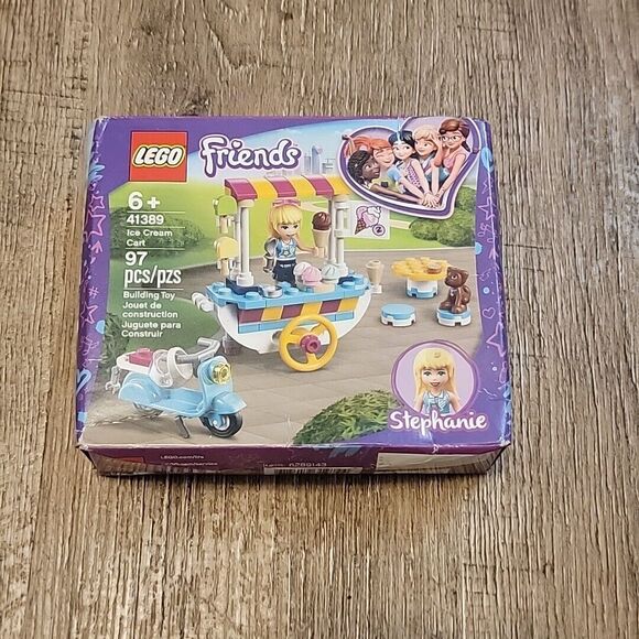 LEGO Friends 41359 Ice Cream Cart New Damaged Box - Picture 1 of 7